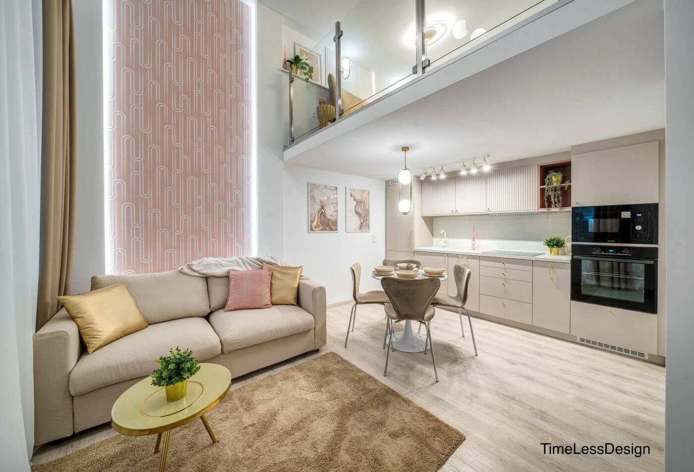 Belvárosi 30 m2-es kis lakás trendi berendezéssel - Ahol ellágyulnak a női szívek
